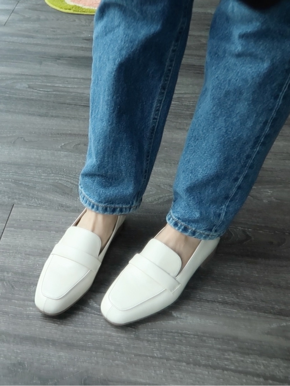 7or9 Creamy Bun Loafer